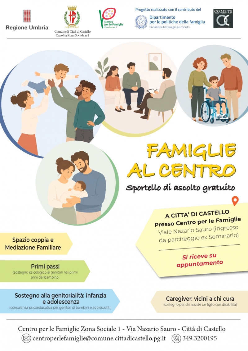 Centro per le Famiglie Zona Sociale 1: \