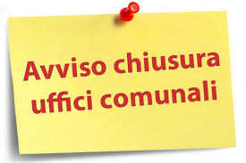 Chiusura uffici comunali luned� 5 gennaio 2026