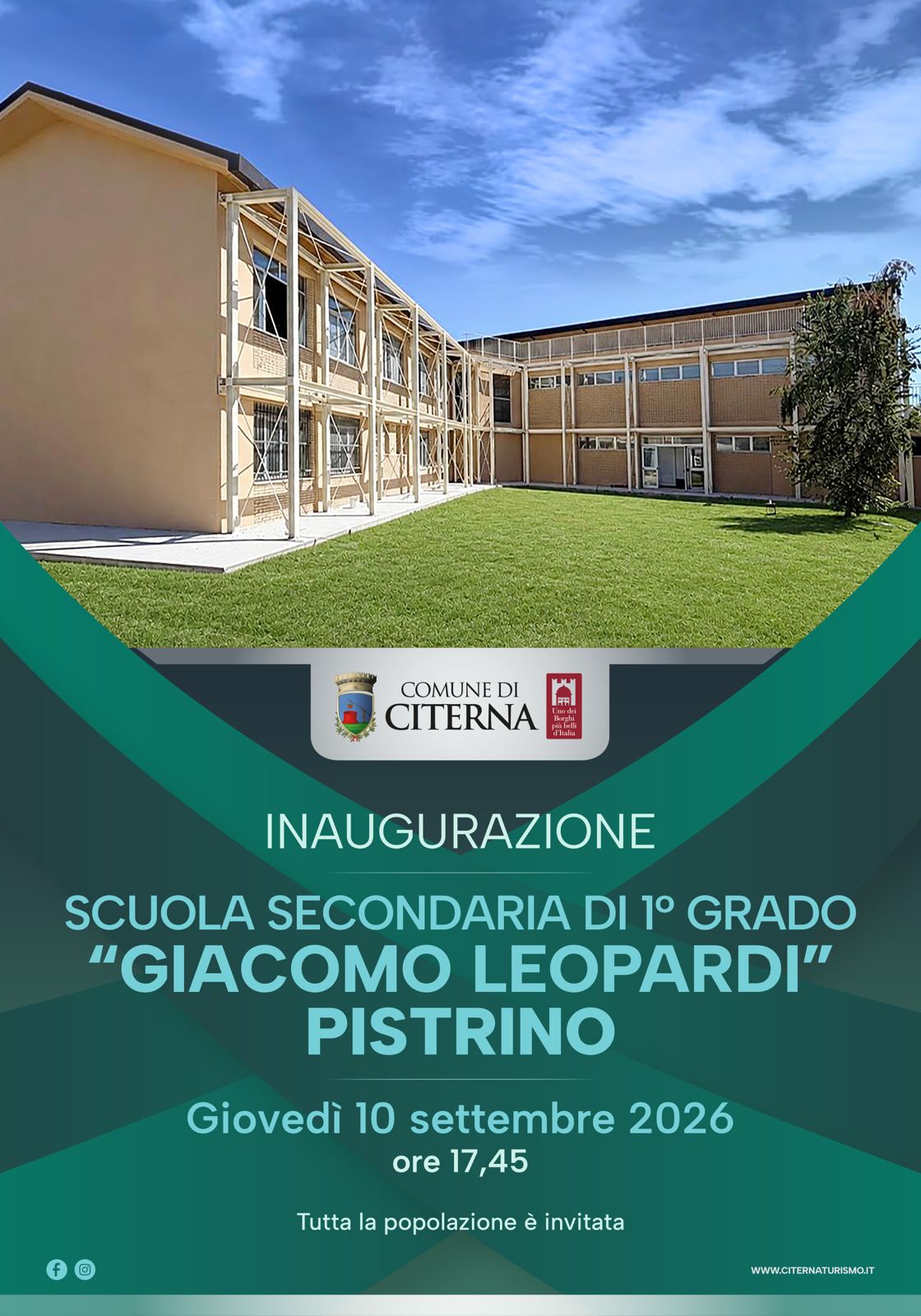 Inaugurazione Scuola Secondaria di 1� grado \